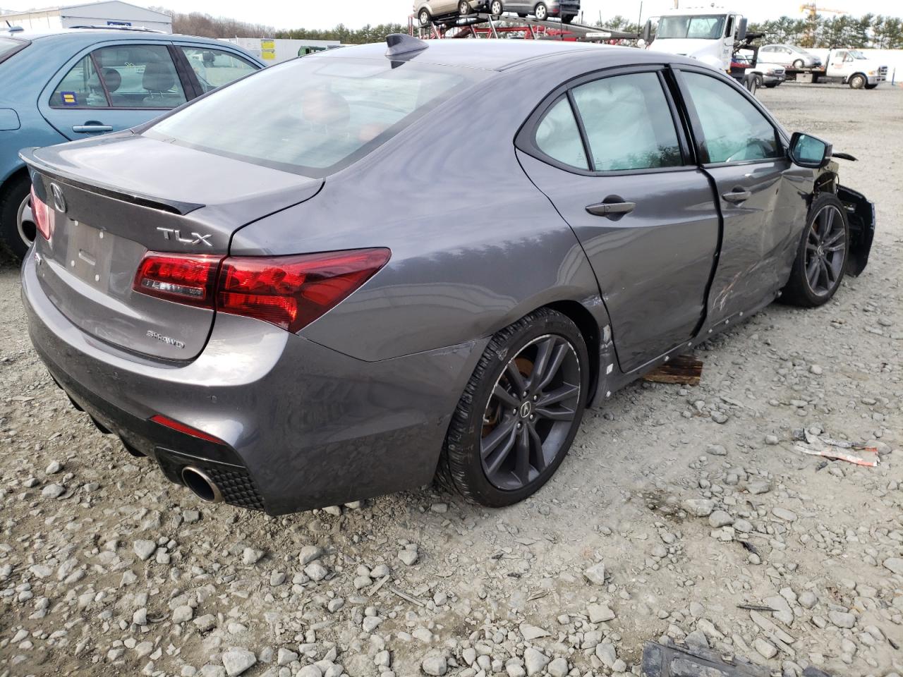 Photo 4 from auction – 2020 ACURA TLX TECHNO with VIN 19UUB3F61LA002882
