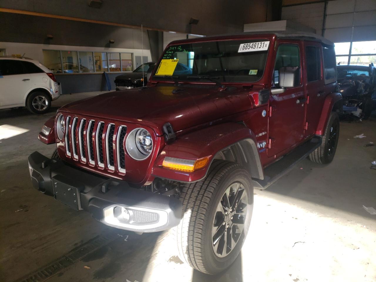 Photo 2 from auction – 2021 JEEP WRANGLER U with VIN 1C4JJXP64MW788255