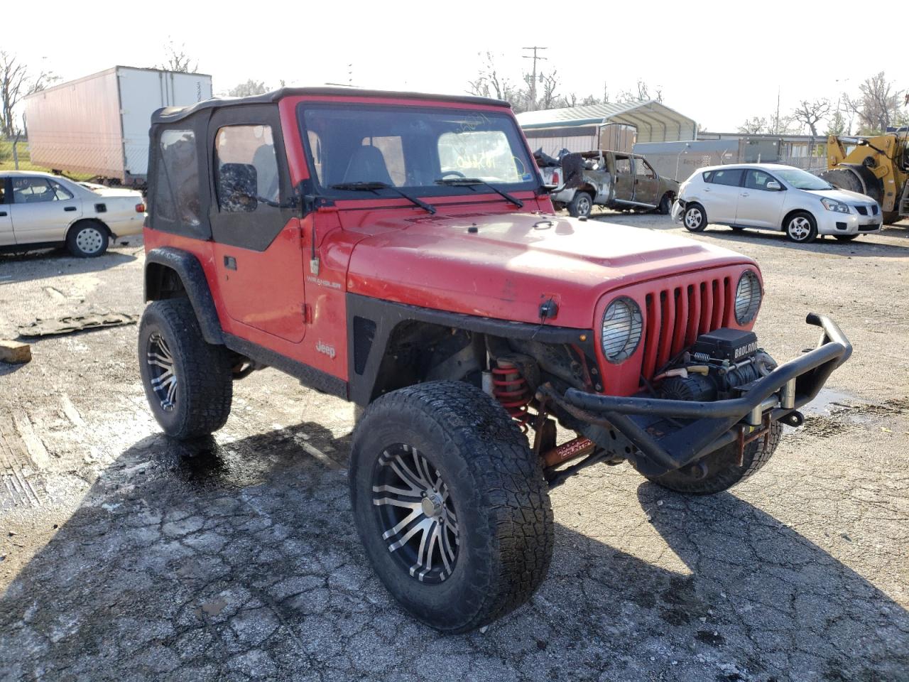 JEEP WRANGLER / 1997 with VIN 1J4FY29P8VP448140 - Photo from auction