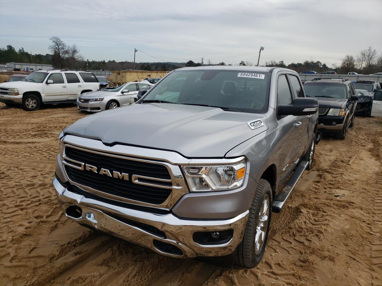 Photo 2 from auction – 2021 RAM 1500 BIG H with VIN 1C6SRFFT6MN647814
