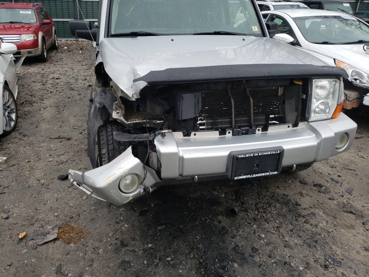 Photo 9 from auction – 2008 JEEP COMMANDER with VIN 1J8HG48K68C135448