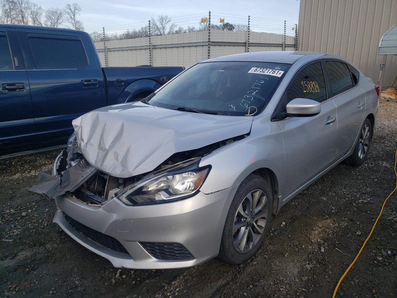 Photo 2 from auction – 2016 NISSAN SENTRA S with VIN 3N1AB7AP5GY230073