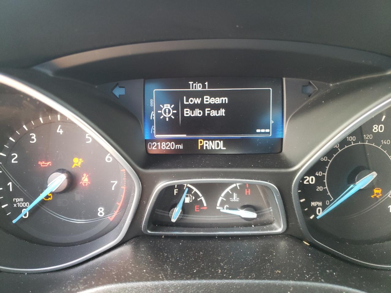 Photo 8 from auction – 2017 FORD FOCUS S with VIN 1FADP3E26HL252568