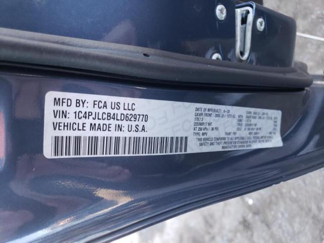 Photo 10 from auction – 2020 JEEP CHEROKEE L with VIN 1C4PJLCB4LD629770