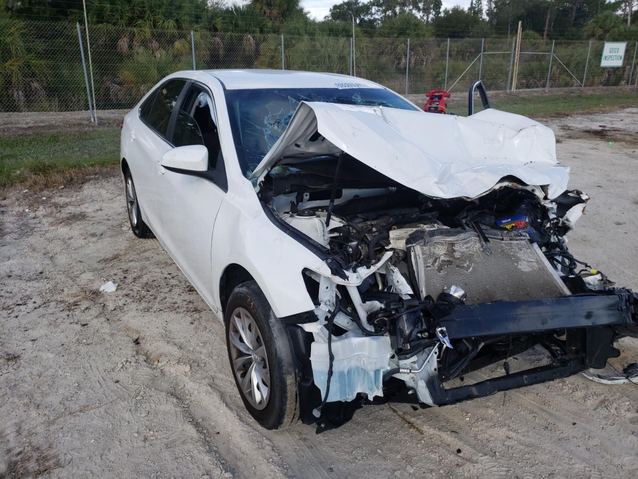 TOYOTA CAMRY LE 2017 with VIN 4T1BF1FK1HU795551 - Photo from auction
