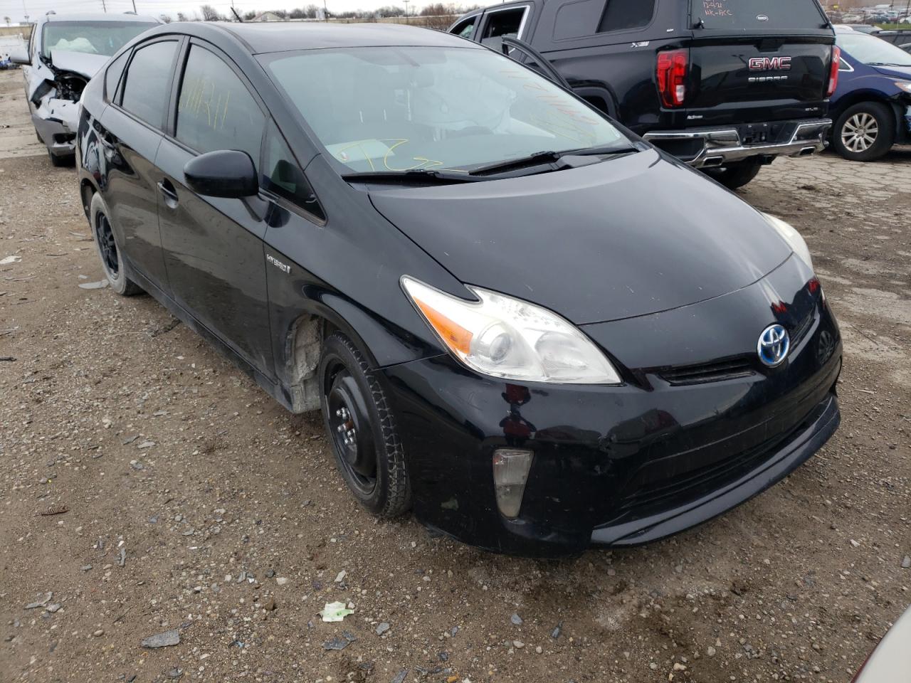 TOYOTA PRIUS 2013 with VIN JTDKN3DU1D5539258 - Photo from auction