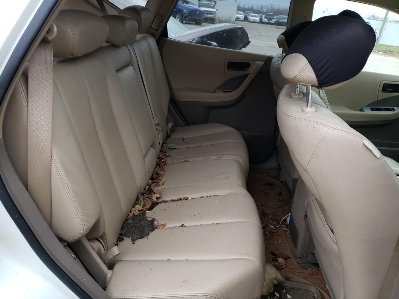 Photo 6 from auction – 2003 NISSAN MURANO SL with VIN JN8AZ08T53W118401