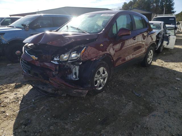 Photo 2 from auction – 2017 CHEVROLET TRAX LS with VIN 3GNCJKSB3HL133863