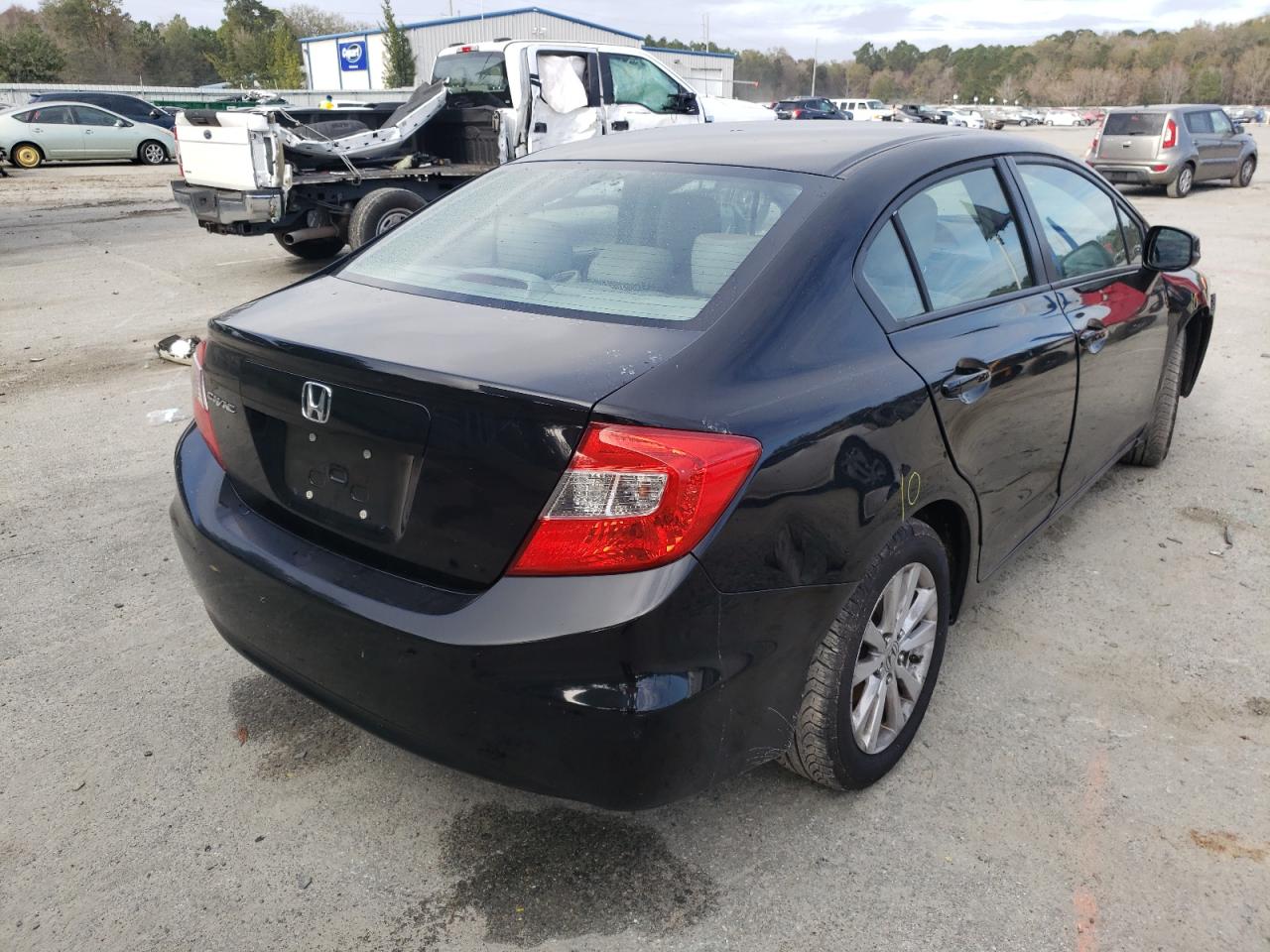 Photo 4 from auction – 2012 HONDA CIVIC EX with VIN 19XFB2F81CE052455