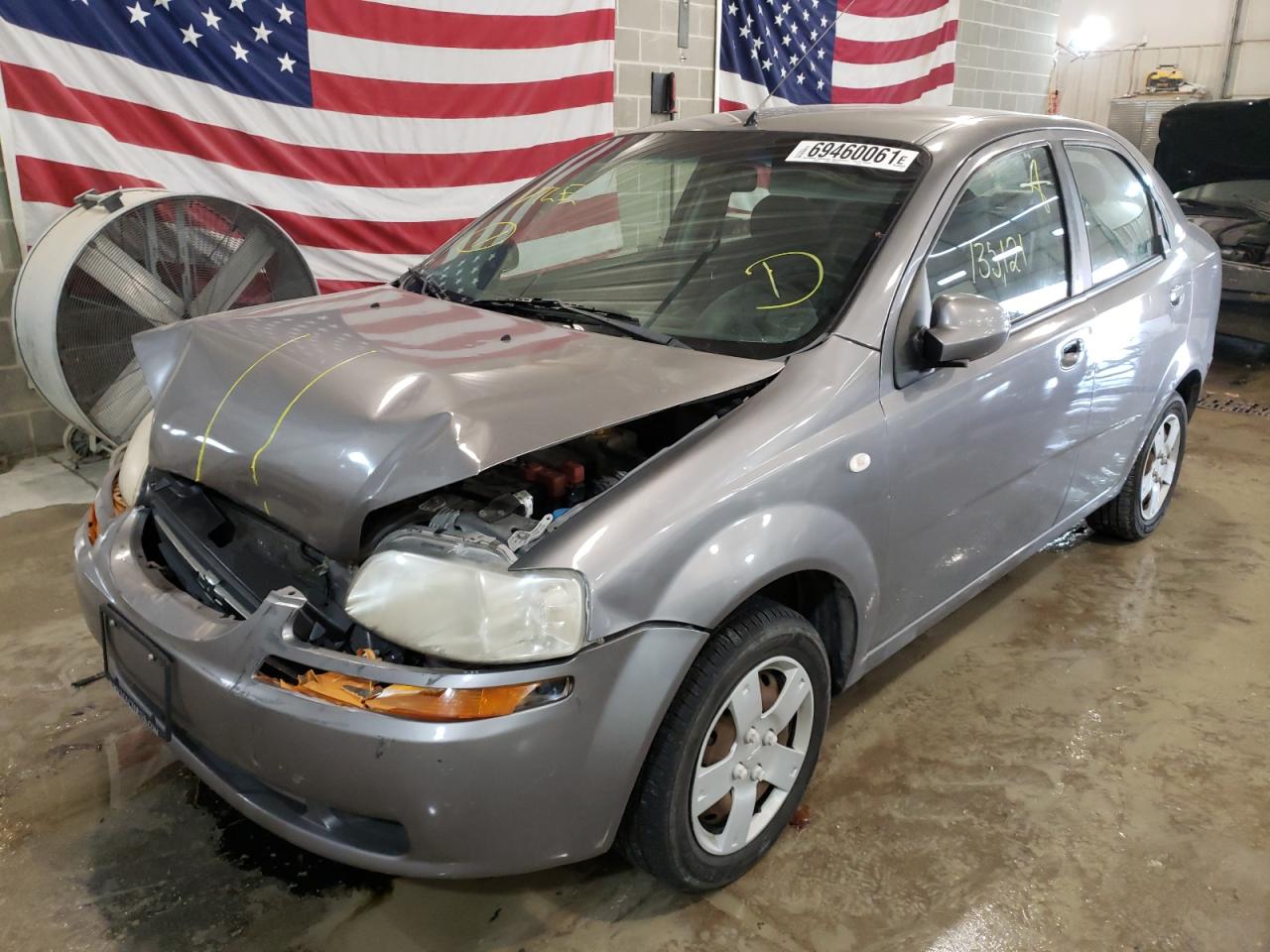 Photo 2 from auction – 2006 CHEVROLET AVEO BASE with VIN KL1TD56626B535880
