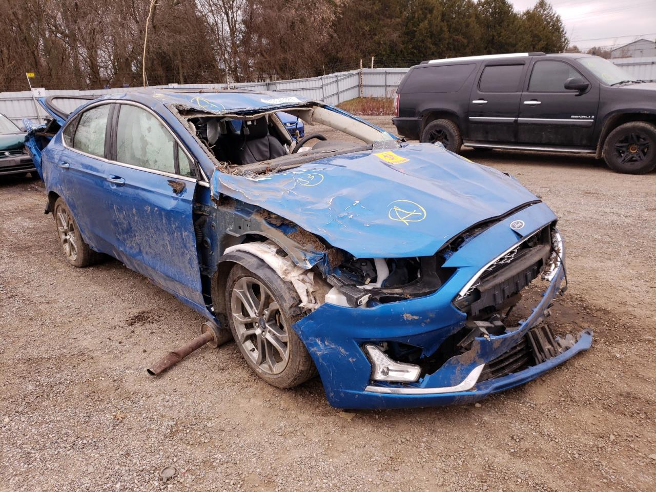 Photo 1 from auction – 2020 FORD FUSION TIT with VIN 3FA6P0RU3LR139741