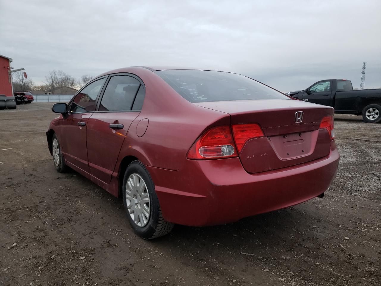 Photo 3 from auction – 2007 HONDA CIVIC DX with VIN 2HGFA16397H020141