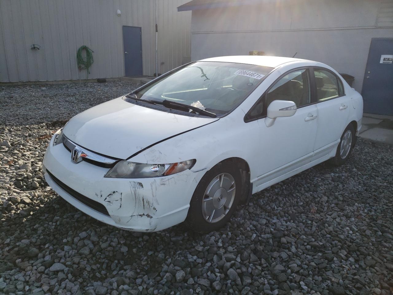 Photo 2 from auction – 2007 HONDA CIVIC HYBR with VIN JHMFA36237S004266