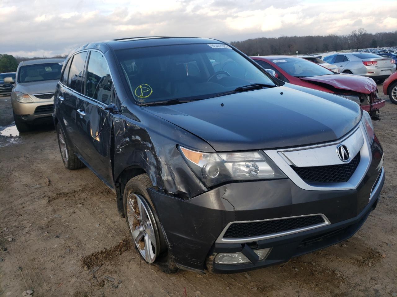 ACURA MDX TECHNO 2012 with VIN 2HNYD2H38CH504145 - Photo from auction
