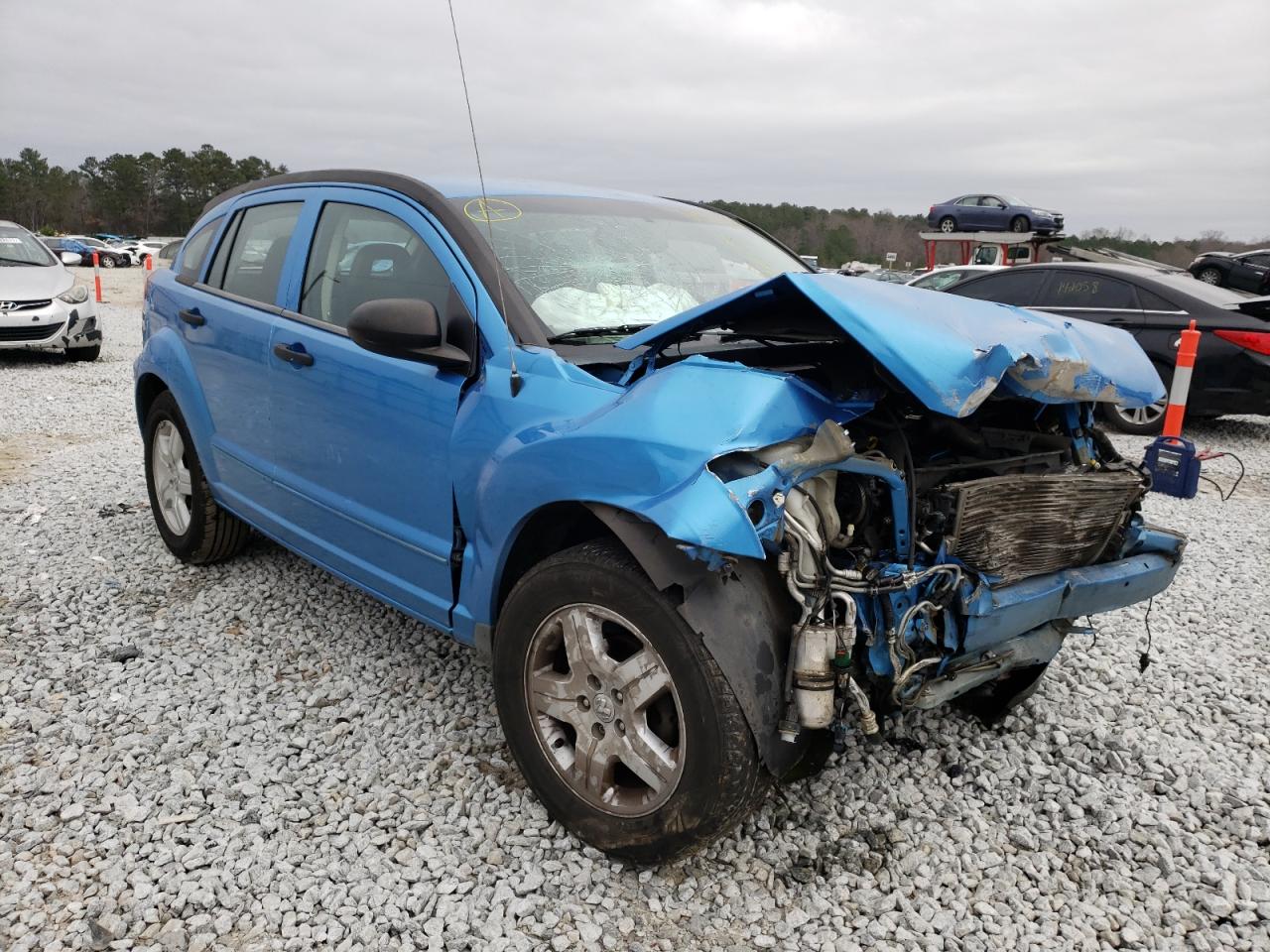 DODGE CALIBER SX 2008 with VIN 1B3HB48BX8D509643 - Photo from auction