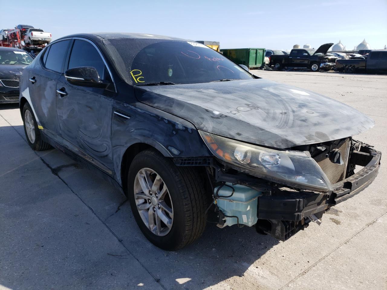 KIA OPTIMA LX 2012 with VIN 5XXGM4A72CG062864 - Photo from auction