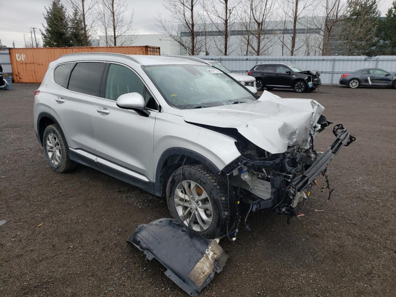 HYUNDAI SANTA FE S 2019 with VIN 5NMS2CAD0KH007684 - Photo from auction