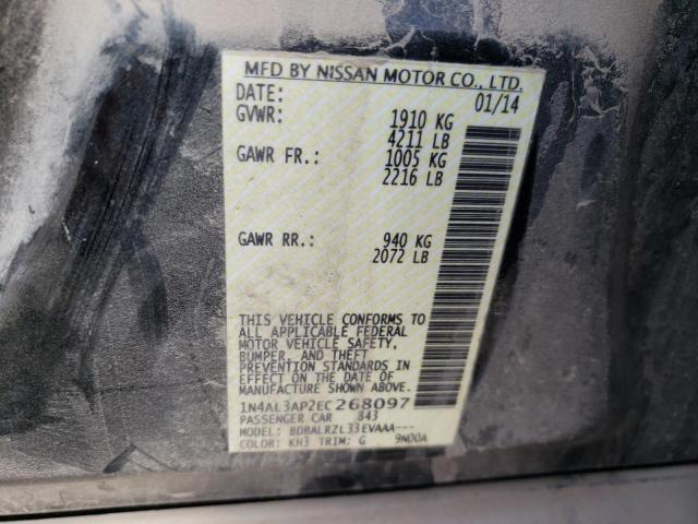 Photo 10 from auction – 2014 NISSAN ALTIMA 2.5 with VIN 1N4AL3AP2EC268097