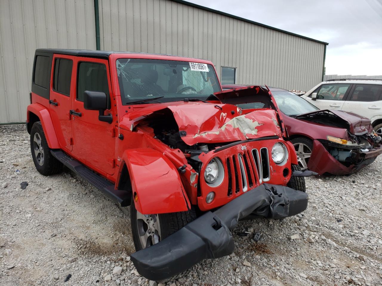 Photo 1 from auction – 2018 JEEP WRANGLER U with VIN 1C4HJWEG3JL893919