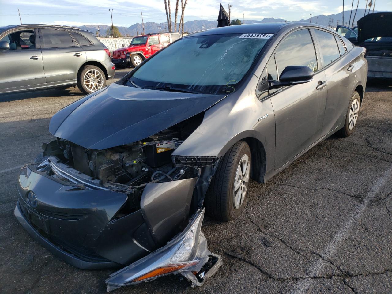 Photo 2 from auction – 2017 TOYOTA PRIUS with VIN JTDKARFU2H3038957
