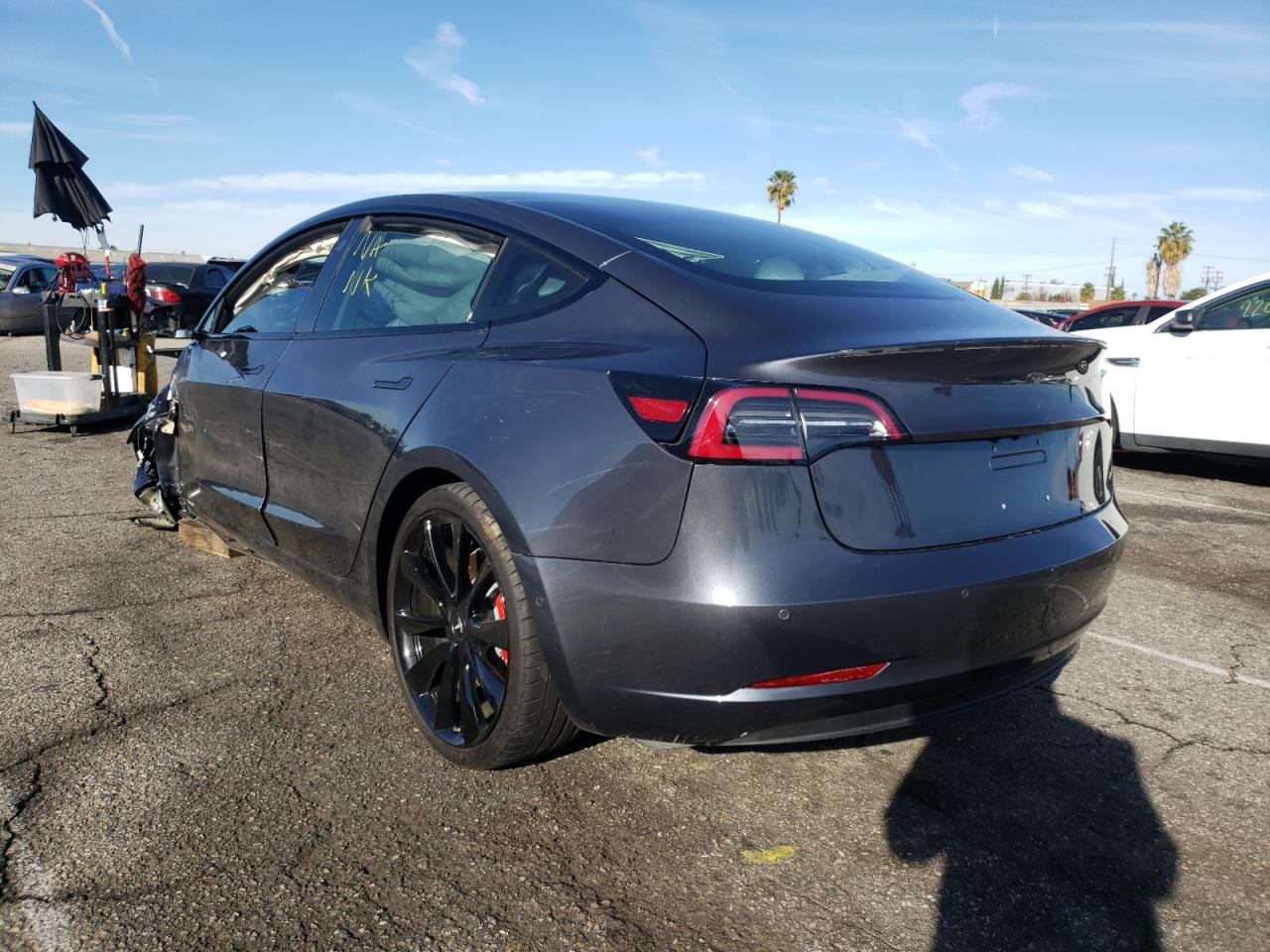 Photo 3 from auction – 2018 TESLA MODEL 3 with VIN 5YJ3E1EB7JF079989