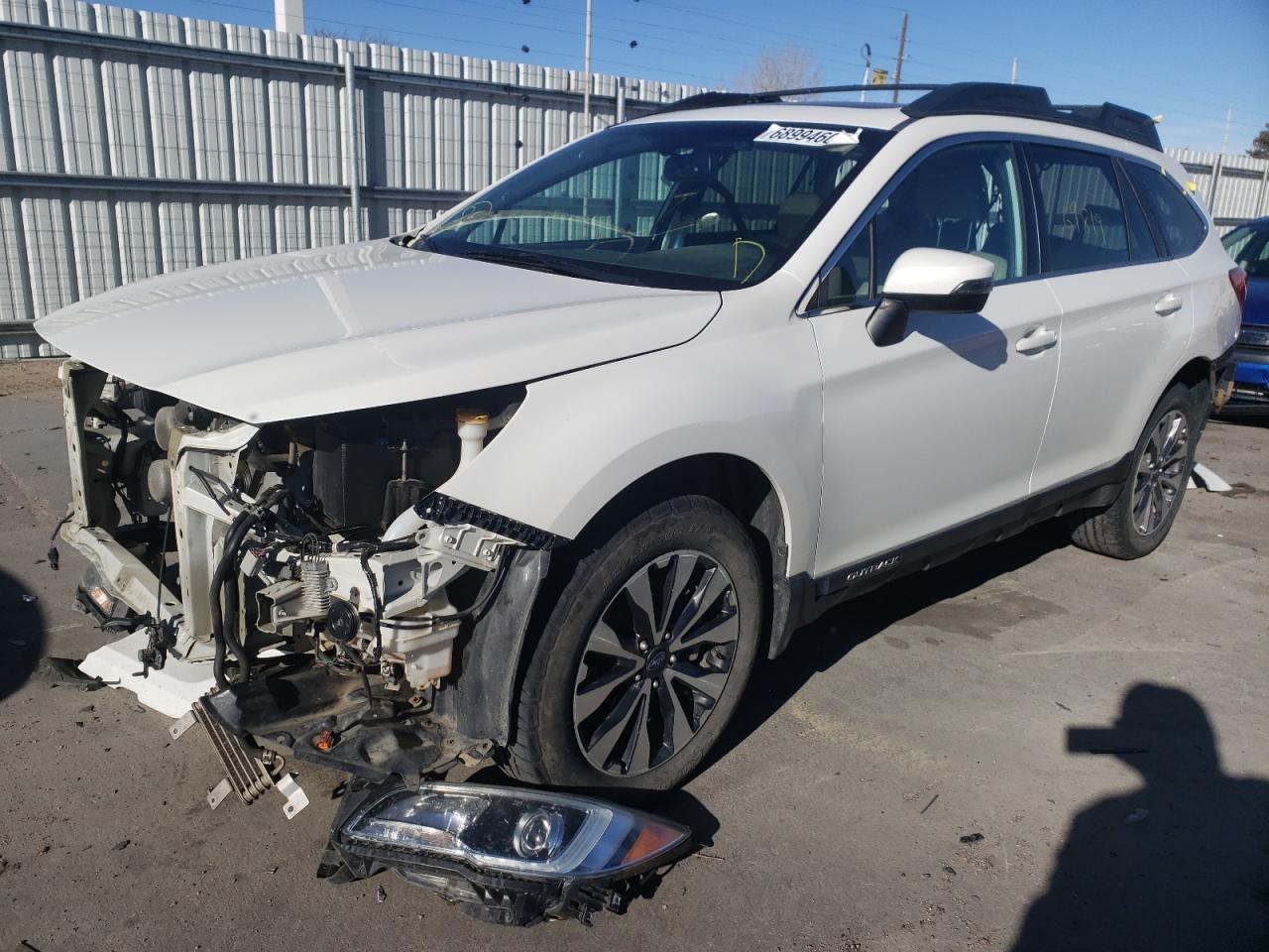 Photo 15 from auction – 2016 SUBARU OUTBACK 3. with VIN 4S4BSENC0G3224943