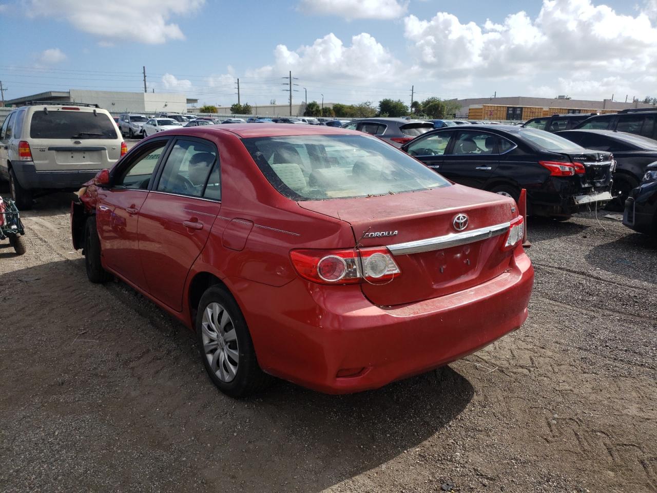 Photo 3 from auction – 2013 TOYOTA COROLLA BA with VIN 2T1BU4EE9DC990067