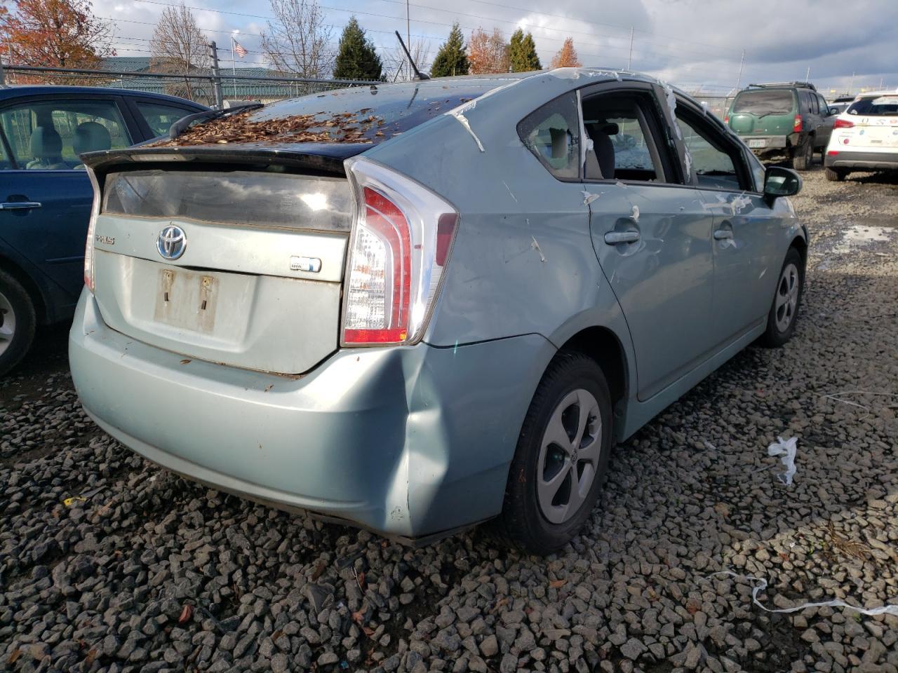 Photo 4 from auction – 2013 TOYOTA PRIUS with VIN JTDKN3DUXD1648504
