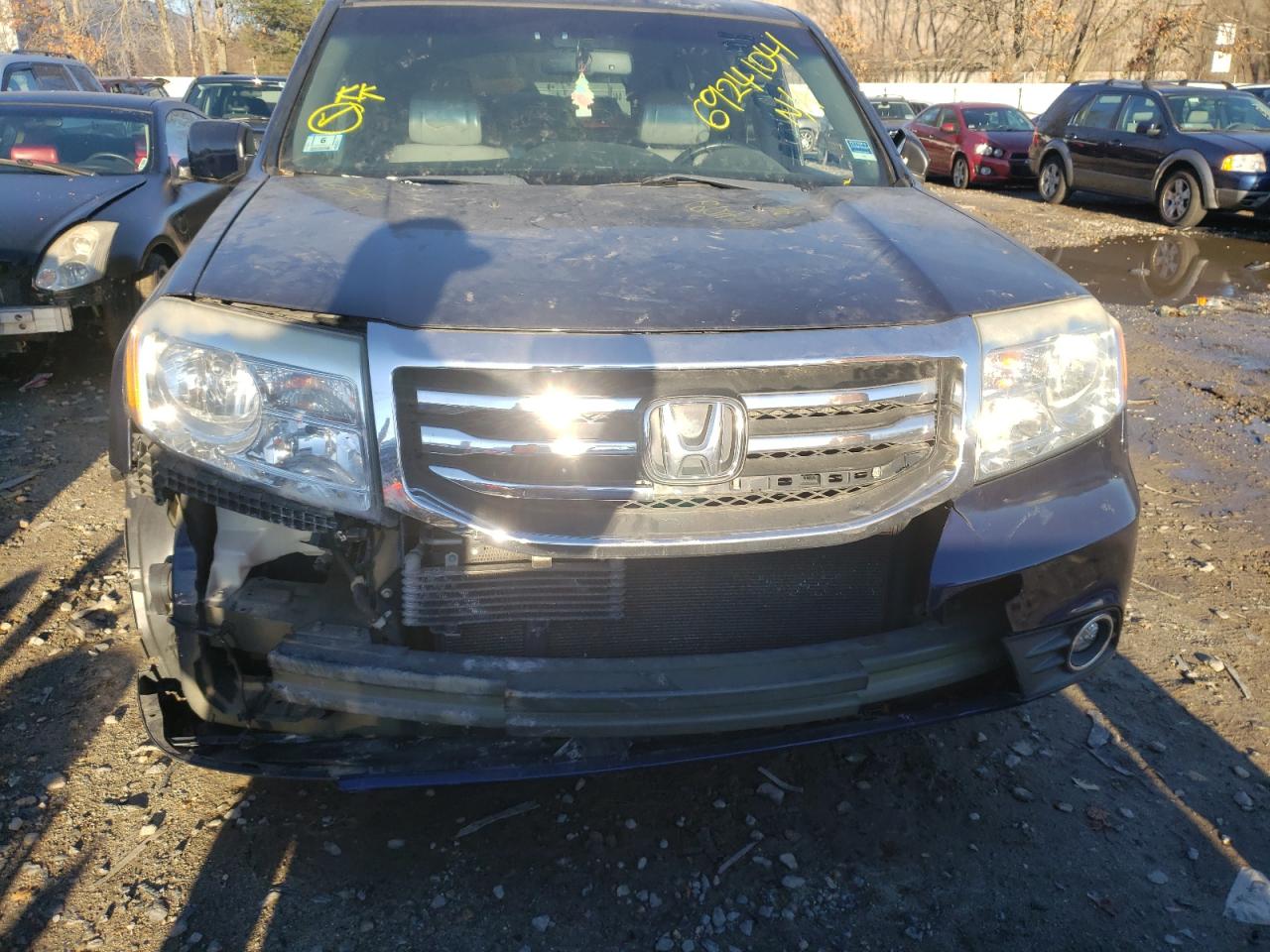 Photo 9 from auction – 2013 HONDA PILOT EXL with VIN 5FNYF4H53DB048737