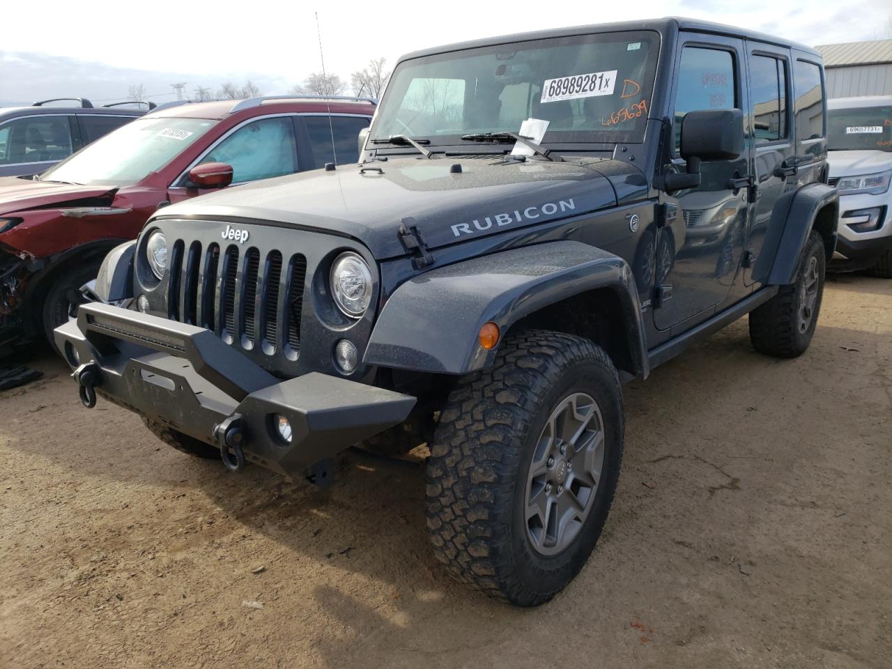 Photo 2 from auction – 2017 JEEP WRANGLER with VIN 1C4BJWFG7HL665629