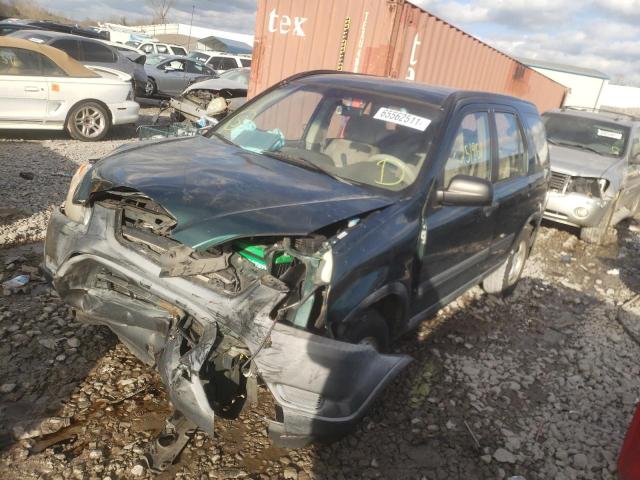 Photo 2 from auction – 2002 HONDA CR-V LX with VIN JHLRD68472C013385