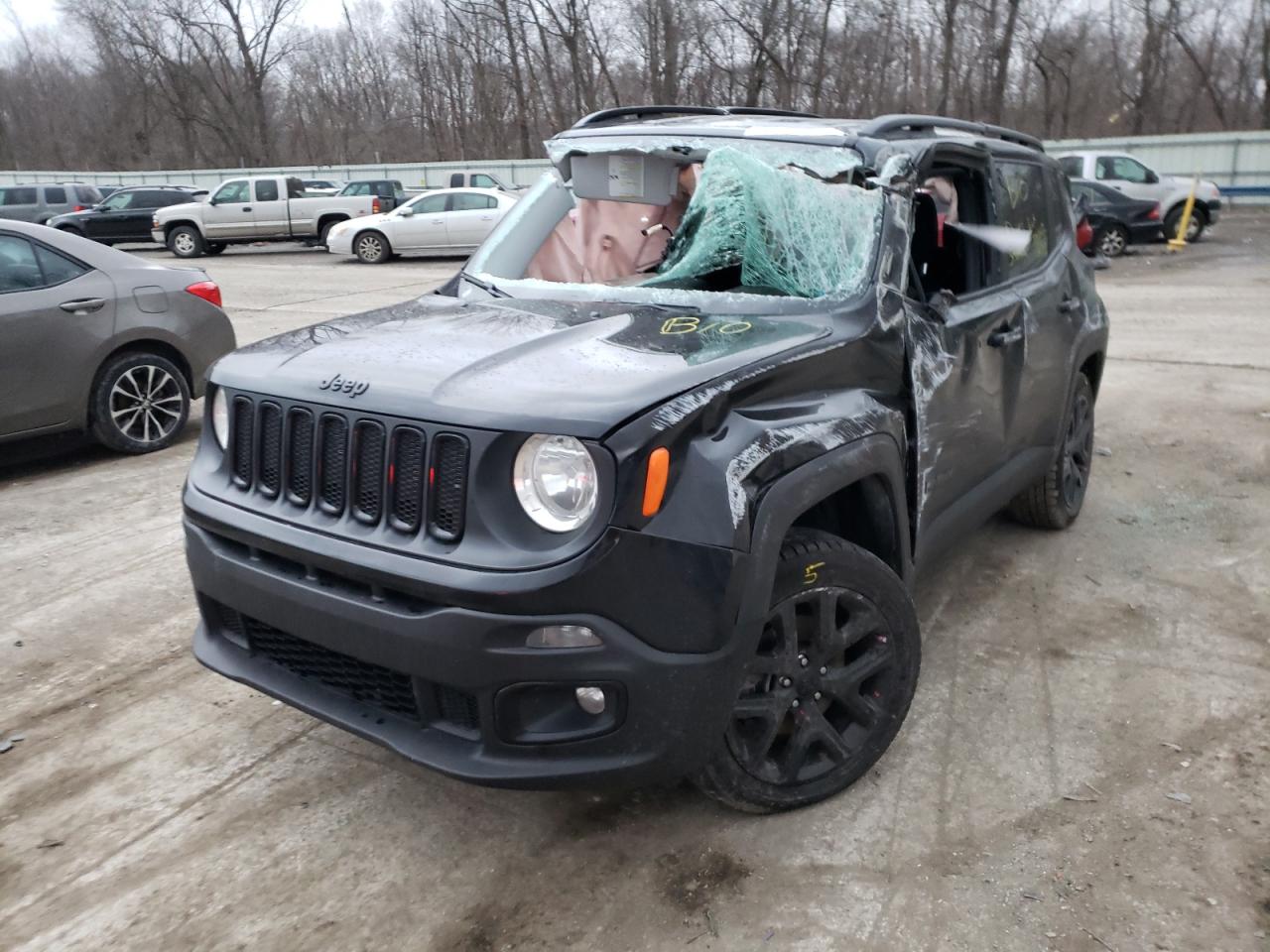 Photo 2 from auction – 2017 JEEP RENEGADE L with VIN ZACCJBBB7HPG58201