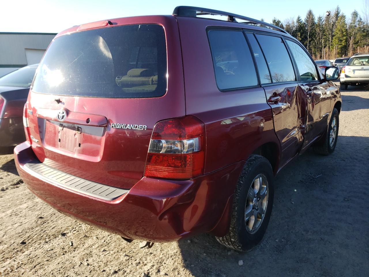 Photo 4 from auction – 2007 TOYOTA HIGHLANDER with VIN JTEEP21A070191400