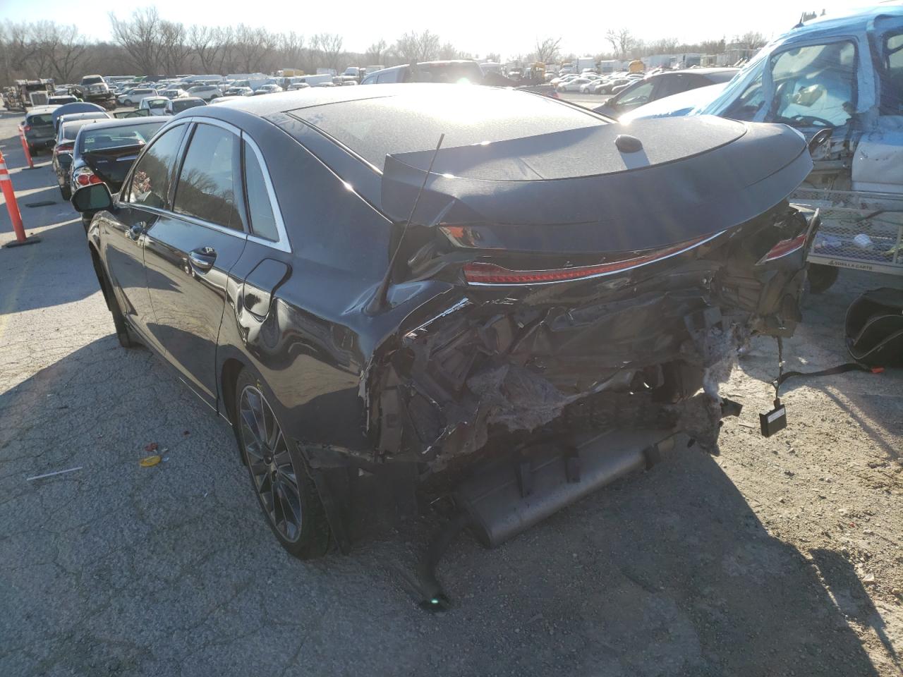 Photo 3 from auction – 2014 LINCOLN MKZ HYBRID with VIN 3LN6L2LU4ER809029