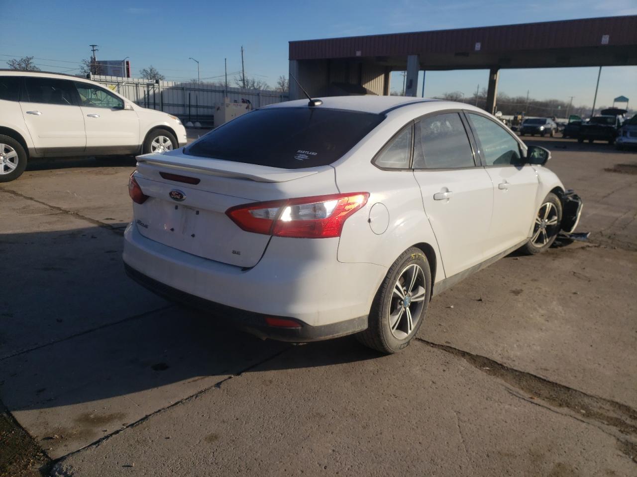 Photo 4 from auction – 2012 FORD FOCUS SE with VIN 1FAHP3F28CL183391