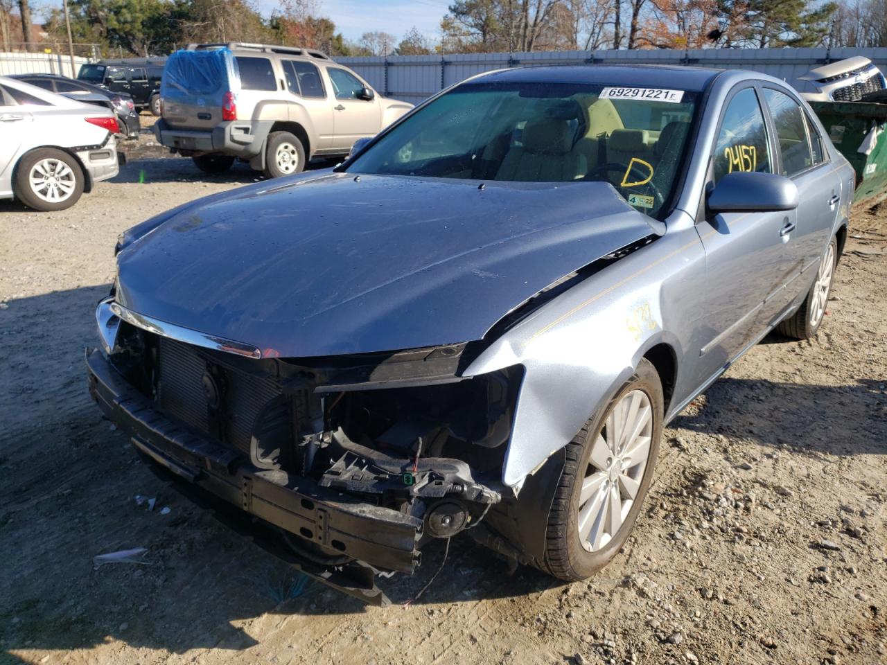Photo 2 from auction – 2009 HYUNDAI SONATA with VIN 5NPEU46F39H519895