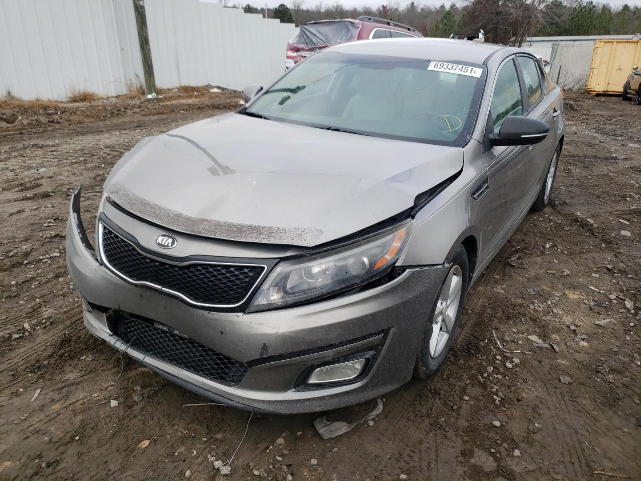 Photo 2 from auction – 2014 KIA OPTIMA LX with VIN 5XXGM4A73EG282498
