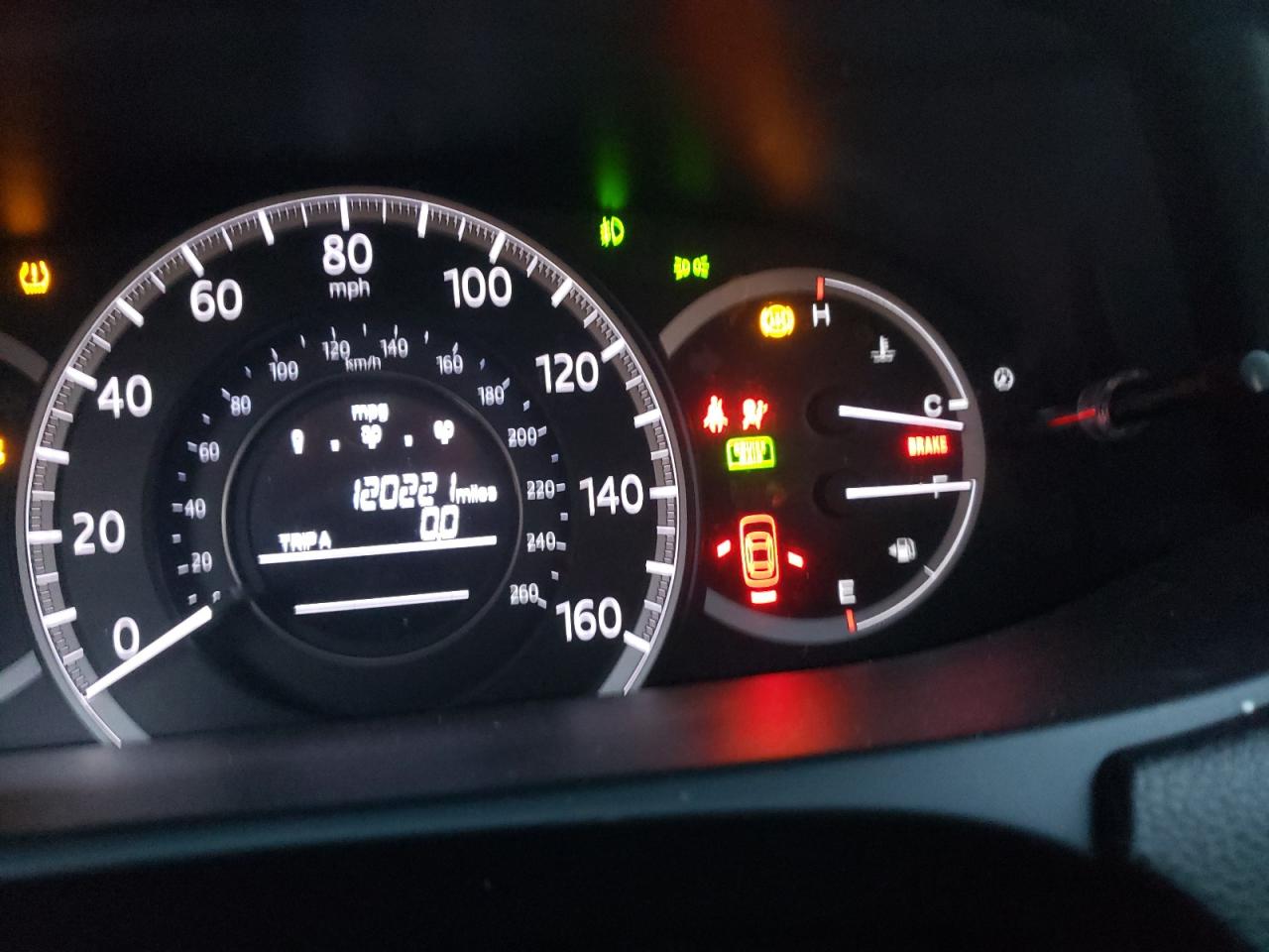 Photo 8 from auction – 2015 HONDA ACCORD EX with VIN 1HGCR2F72FA119305
