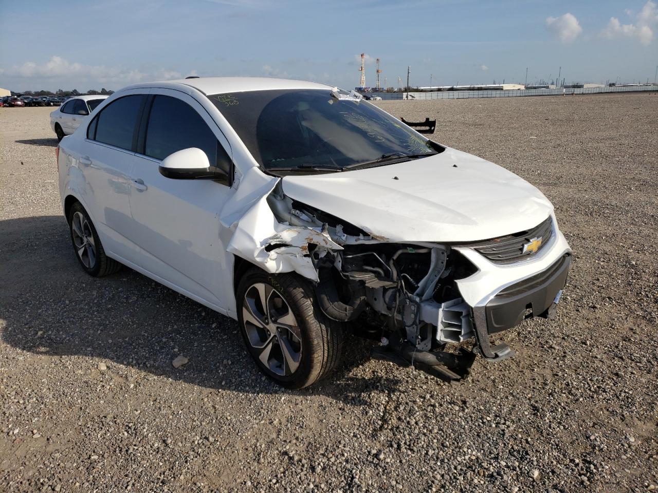 CHEVROLET SONIC PREM 2019 with VIN 1G1JF5SB6K4123420 - Photo from auction