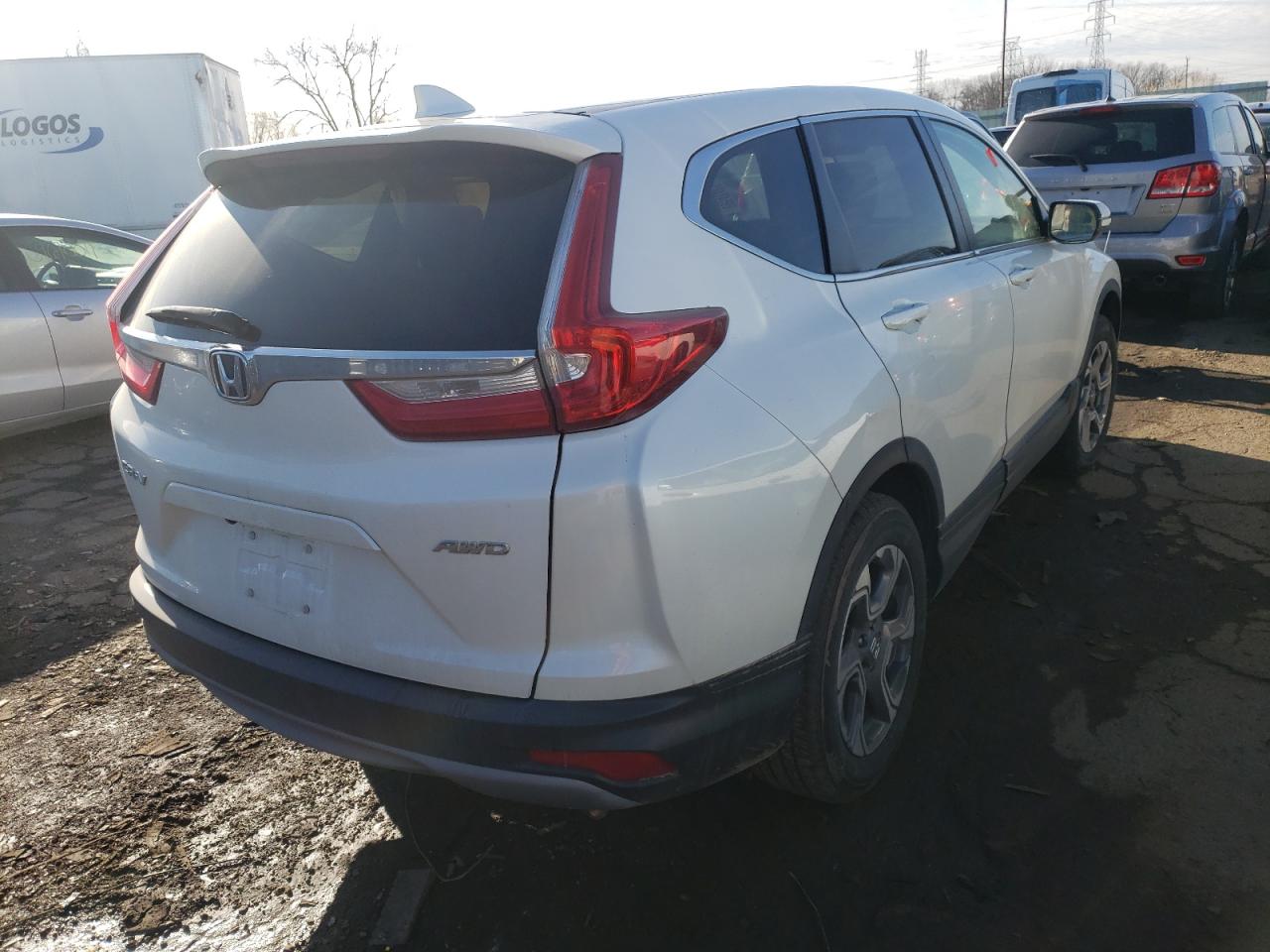 Photo 4 from auction – 2017 HONDA CR-V EX with VIN 5J6RW2H59HL033195
