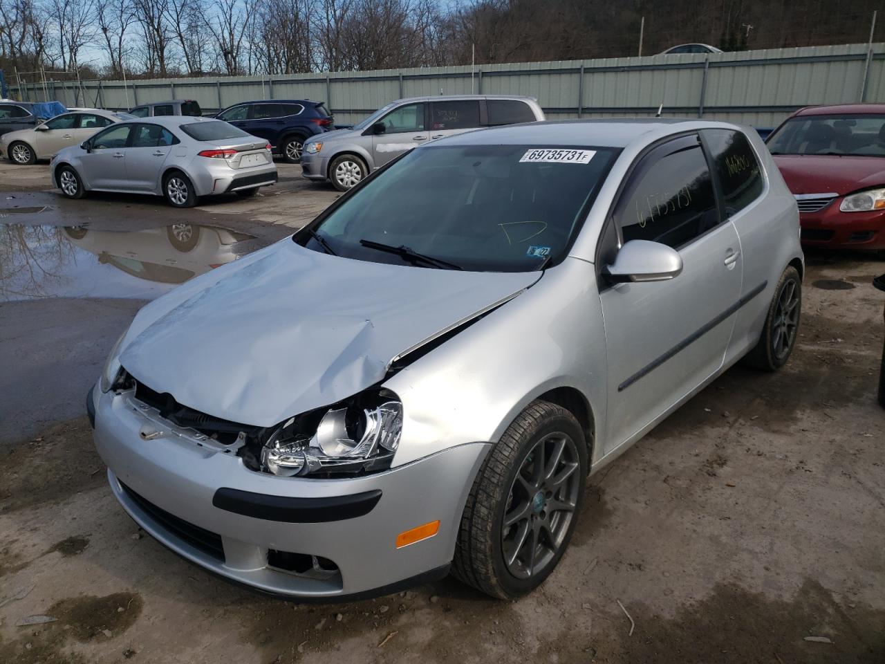 Photo 2 from auction – 2007 VOLKSWAGEN RABBIT with VIN WVWAS71K97W279396