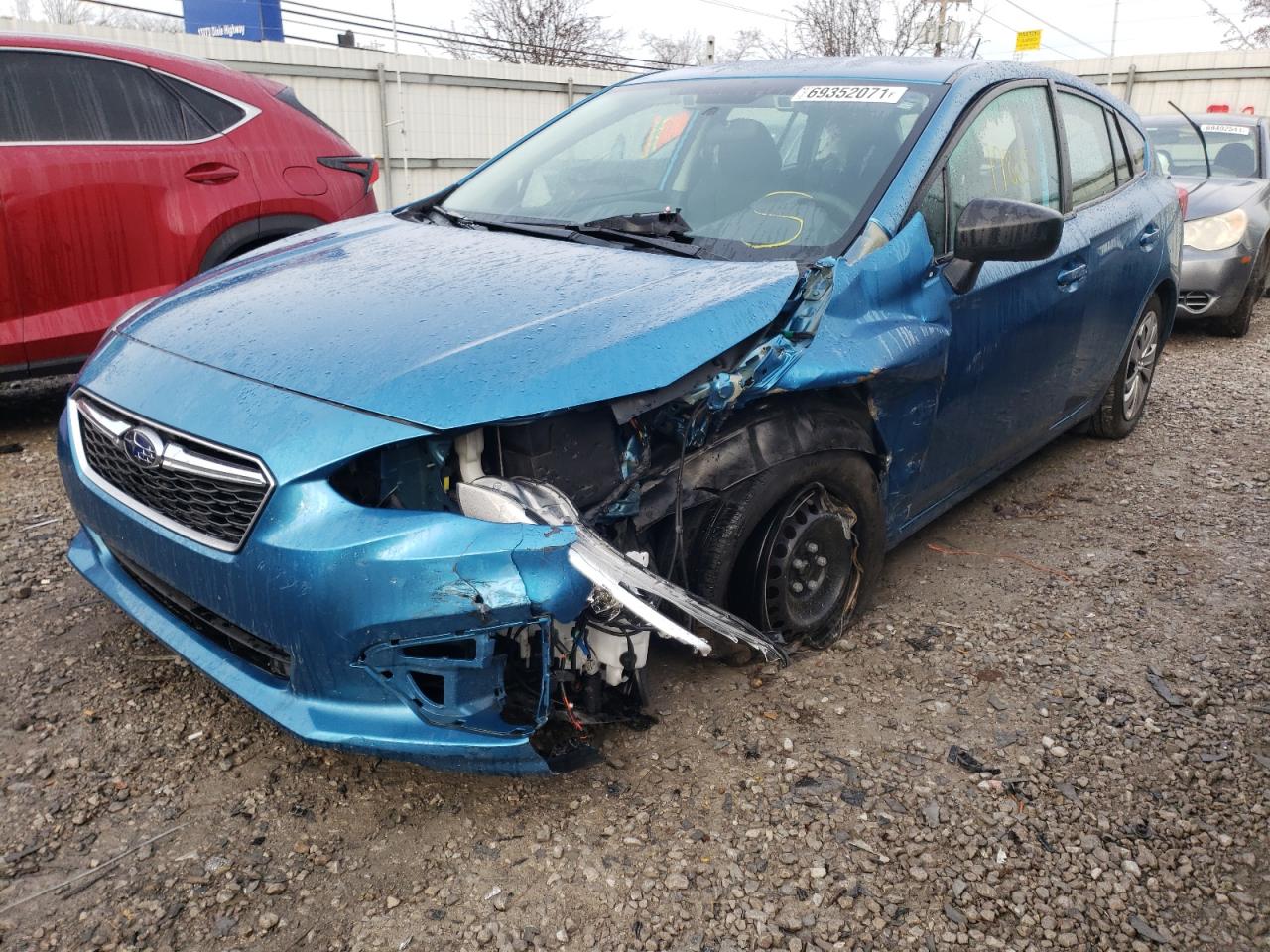 Photo 2 from auction – 2019 SUBARU IMPREZA with VIN 4S3GTAB66K3719560