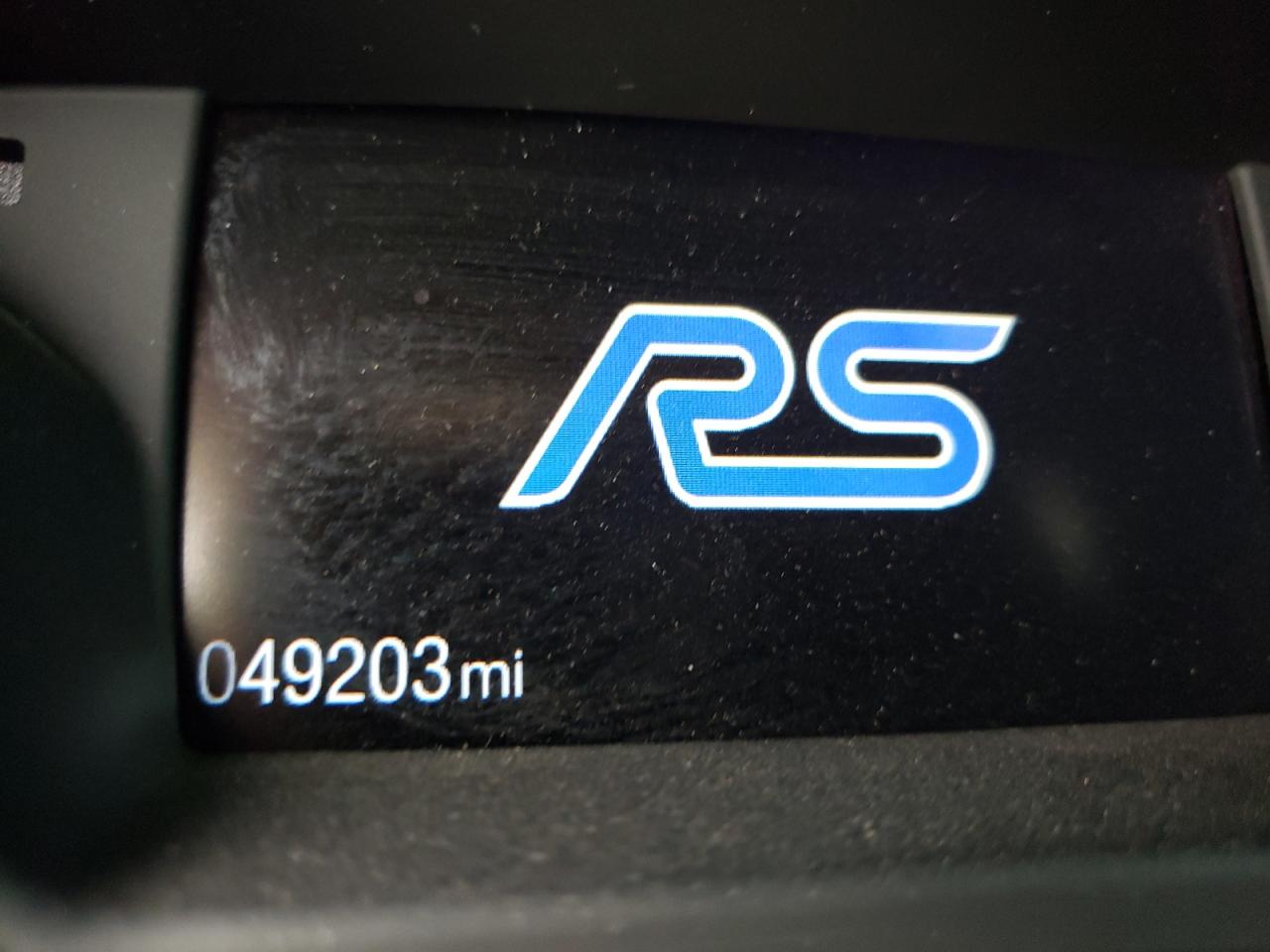Photo 8 from auction – 2017 FORD FOCUS RS with VIN WF0DP3TH4H4118697