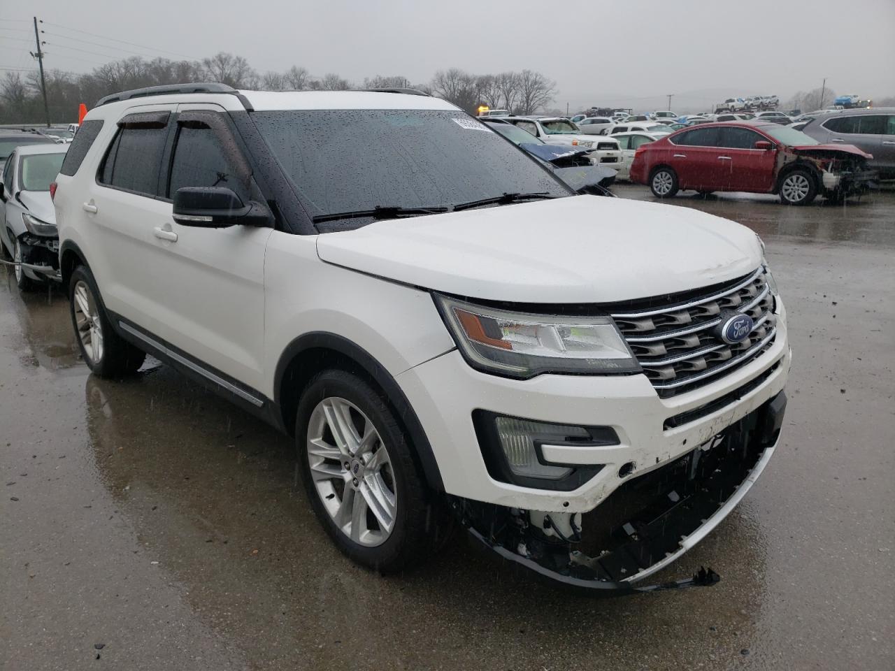 FORD EXPLORER X 2017 with VIN 1FM5K8D84HGA92016 - Photo from auction
