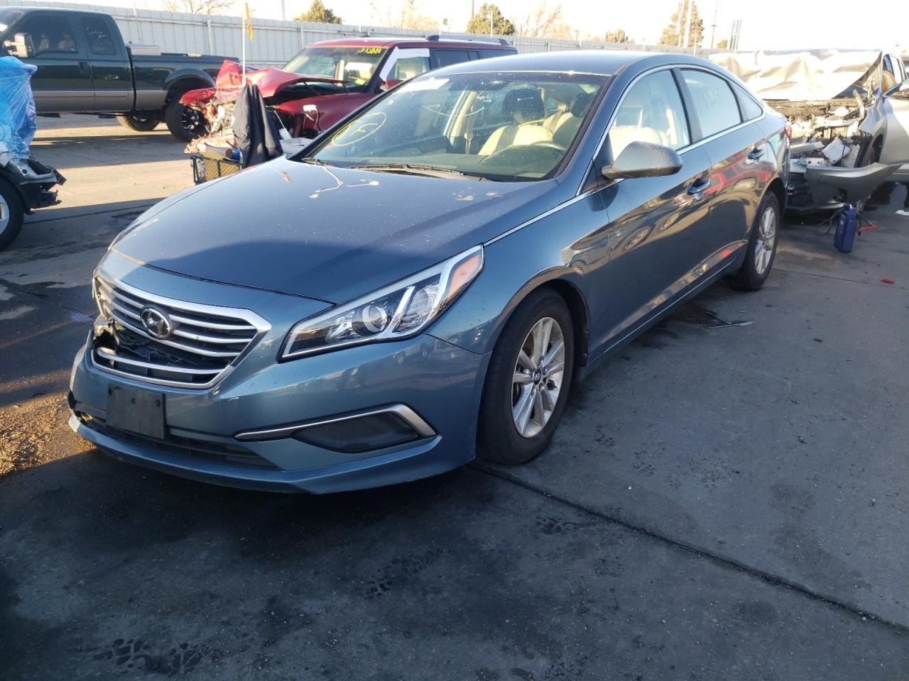 Photo 2 from auction – 2017 HYUNDAI SONATA SE with VIN 5NPE24AF0HH577362