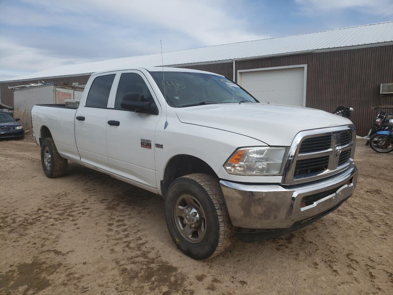 DODGE RAM 2500 S 2012 with VIN 3C6TD5HT9CG315870 - Photo from auction