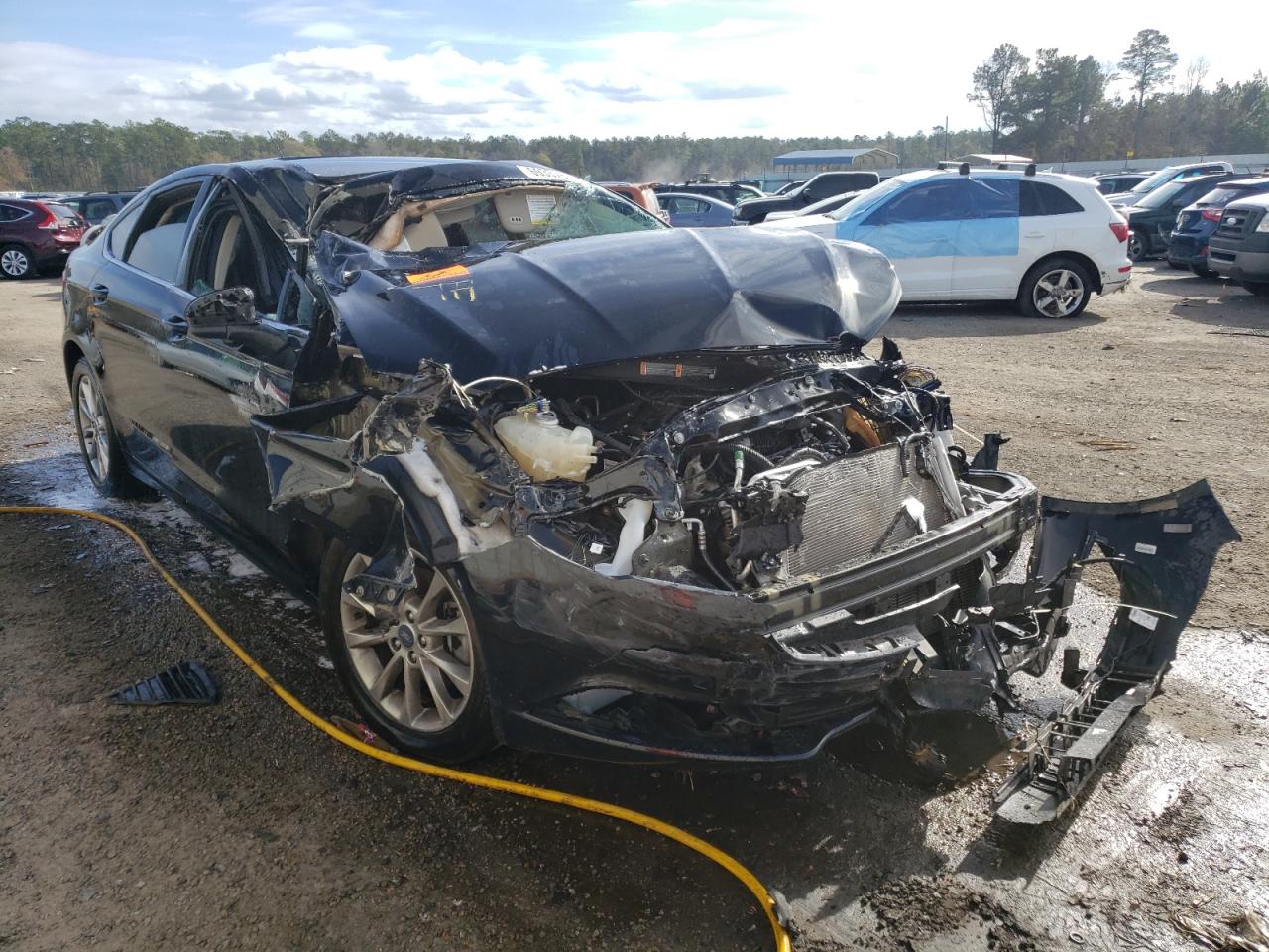 Photo 1 from auction – 2017 FORD FUSION SE with VIN 3FA6P0HD7HR254223
