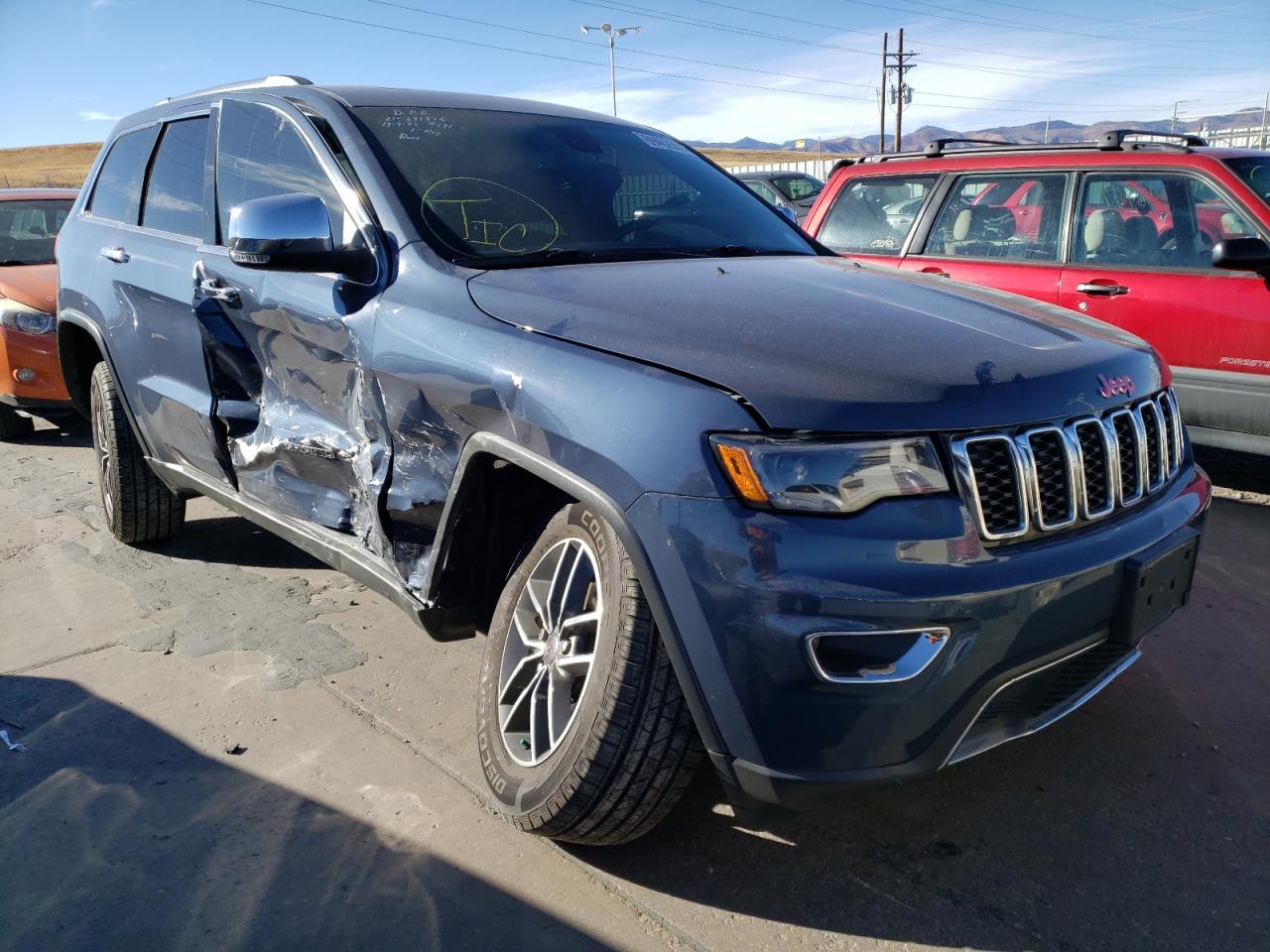 JEEP GRAND CHER 2019 with VIN 1C4RJFBG4KC845419 - Photo from auction