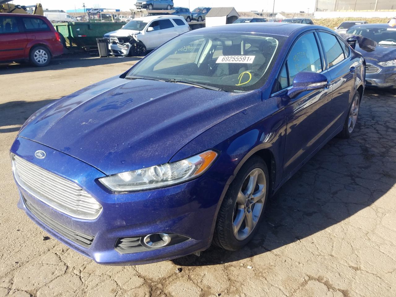 Photo 2 from auction – 2013 FORD FUSION SE with VIN 3FA6P0HR2DR218672
