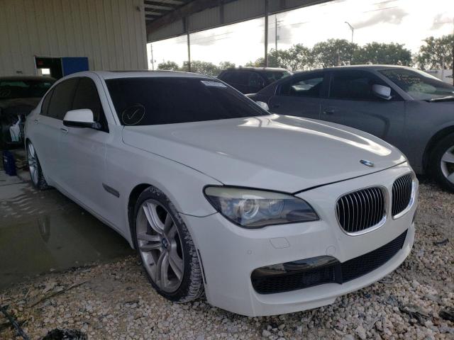 BMW 750 LI 2012 with VIN WBAKB8C51CC963837 - Photo from auction